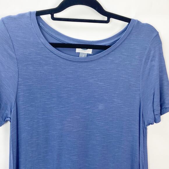 2/$30 2/$30 Old Navy Small Womens Blue Swing Tee Top - Picture 3 of 8